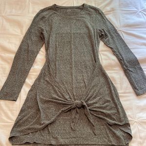 Aerie knot tshirt dress